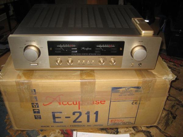 Accuphase Vollverstärker E 211, neuwertiger Zustand Accuphase Vollverstärker E 211, neuwertiger Zustand