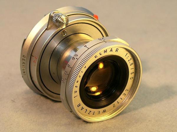 Leica Elmar M2,8/50mm chrom Neuzustand