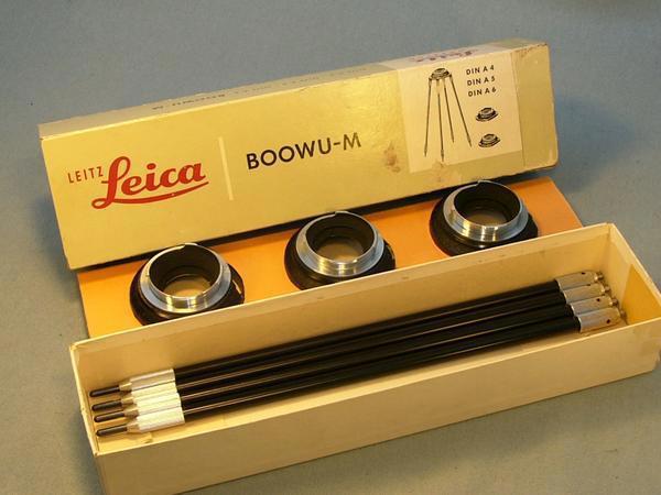 Leica BOOWU-M Nahgerät mit Bajonett Anschluß für die Leica "M"- Modelle