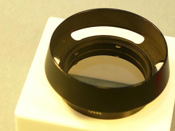 Leica #12586 Metall Gegenlichtblende für Summilux M1,4/50 unbenutzt