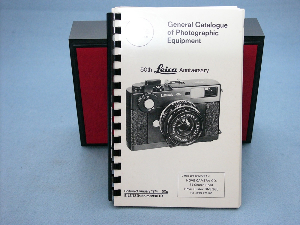 Leica General Catalogue of Photo Equipment Buch