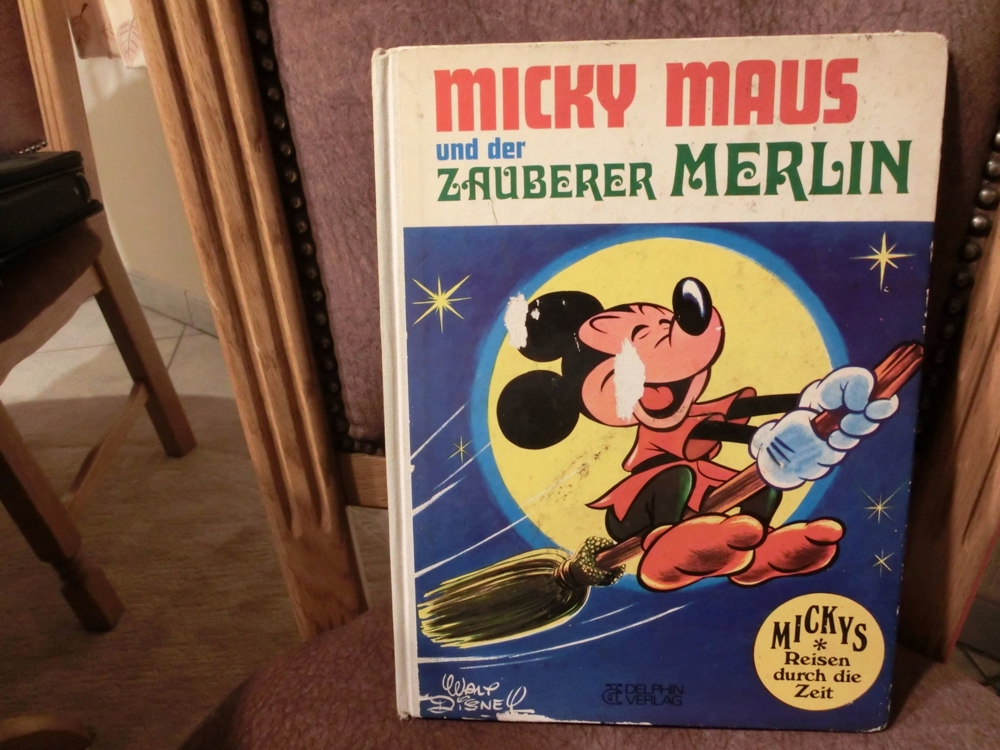 Micky Maus u. der Zauberer Merlin / v.1972 / Hardcover