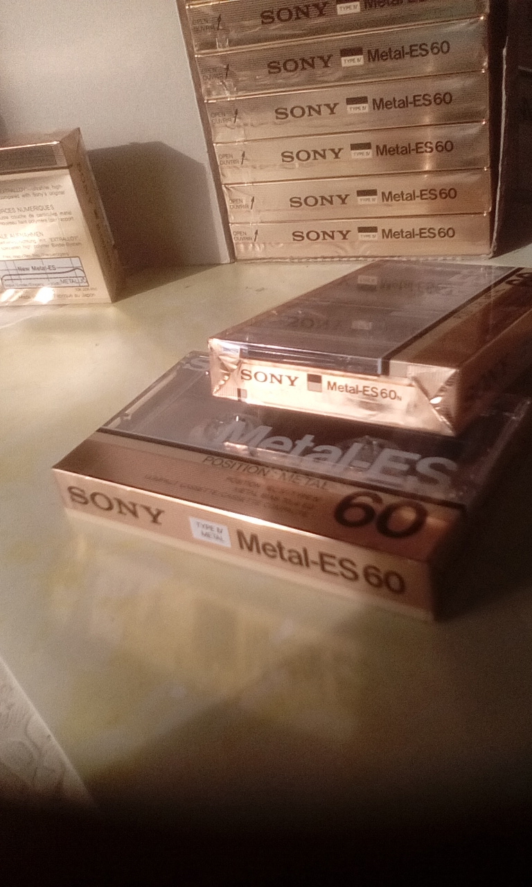 10 Sony Metal ES 60 audio MC cassetten Kassetten neu in ovp