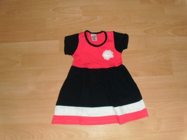 Kleid von AKKU Girls, rot-schwarz, Gr. 86