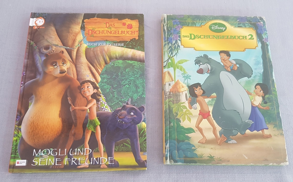 Das Dschungelbuch: zwei Bücher