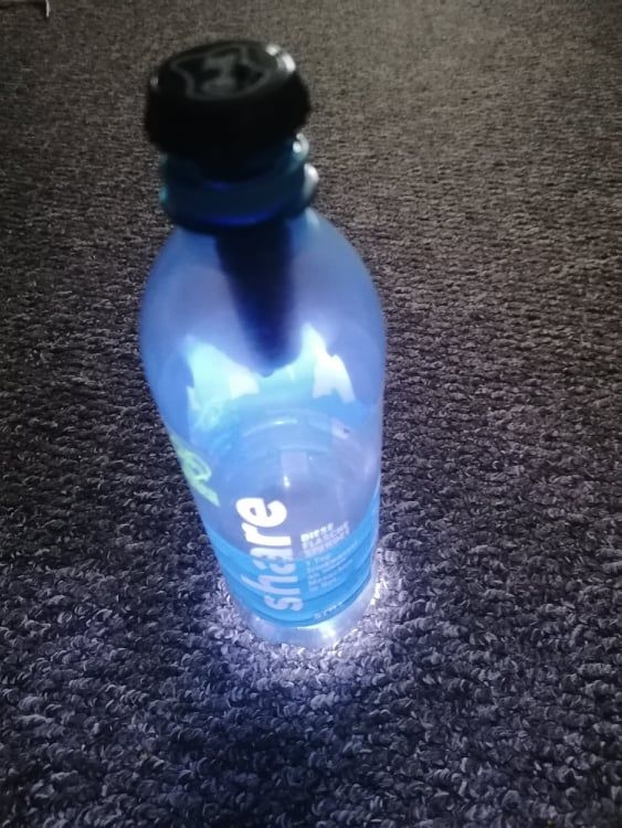 Flaschenverschluss, Flaschenkorken mit LED Beleuchtung