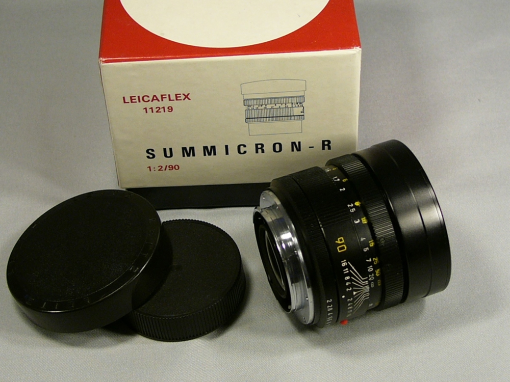 Leica Summicron R 2,0-90mm 3-Cam im Neuzustand und Originalkarton