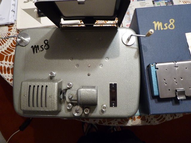 Meopta MS8 Filmschneideanlage Super 8 Filme für Sammler