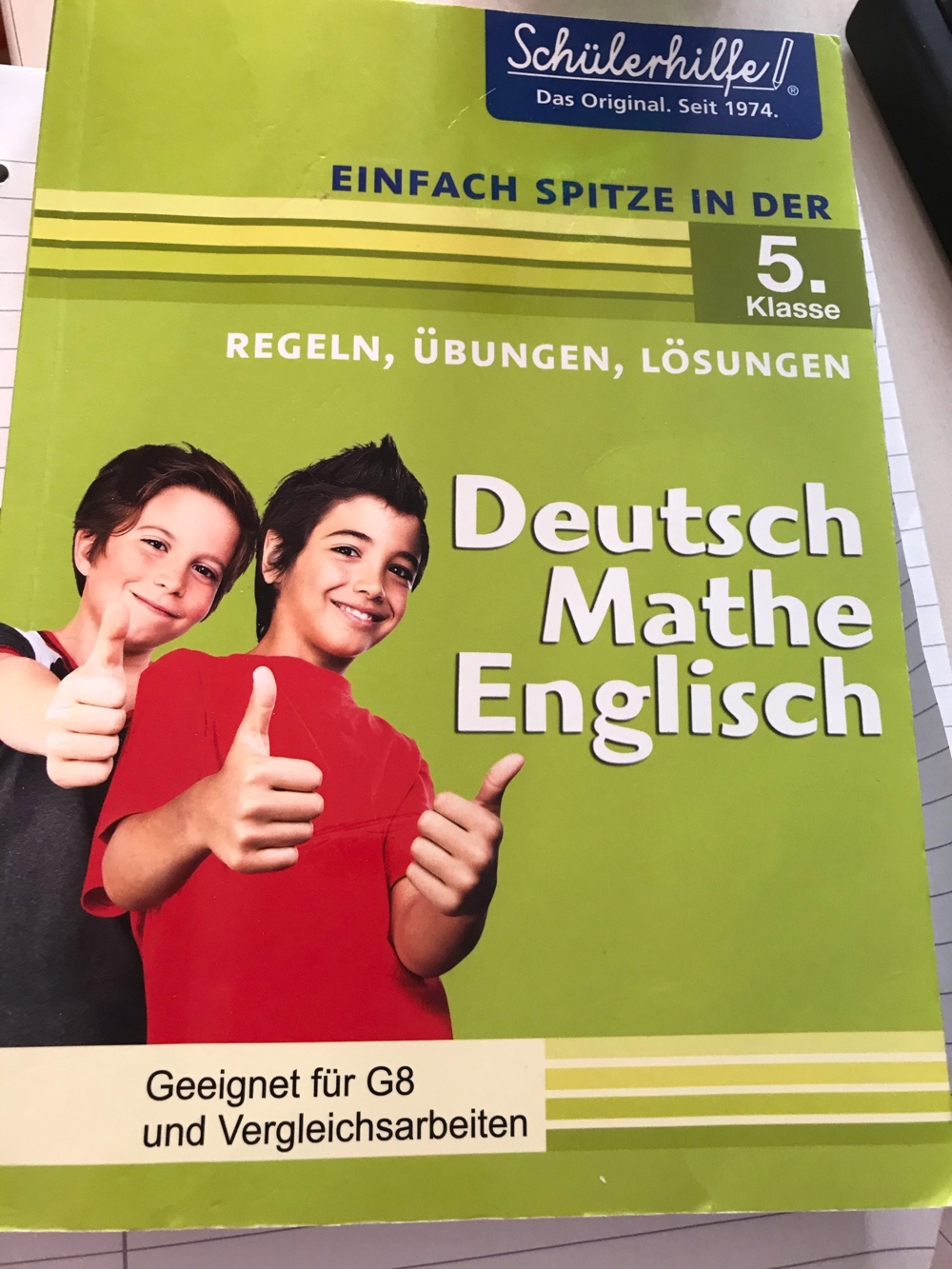 Schülerhilfe Deutsch, Mathe, Englisch 5.Klasse
