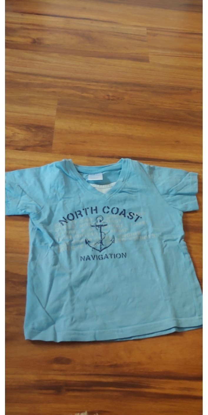 Shirt im Marinelook