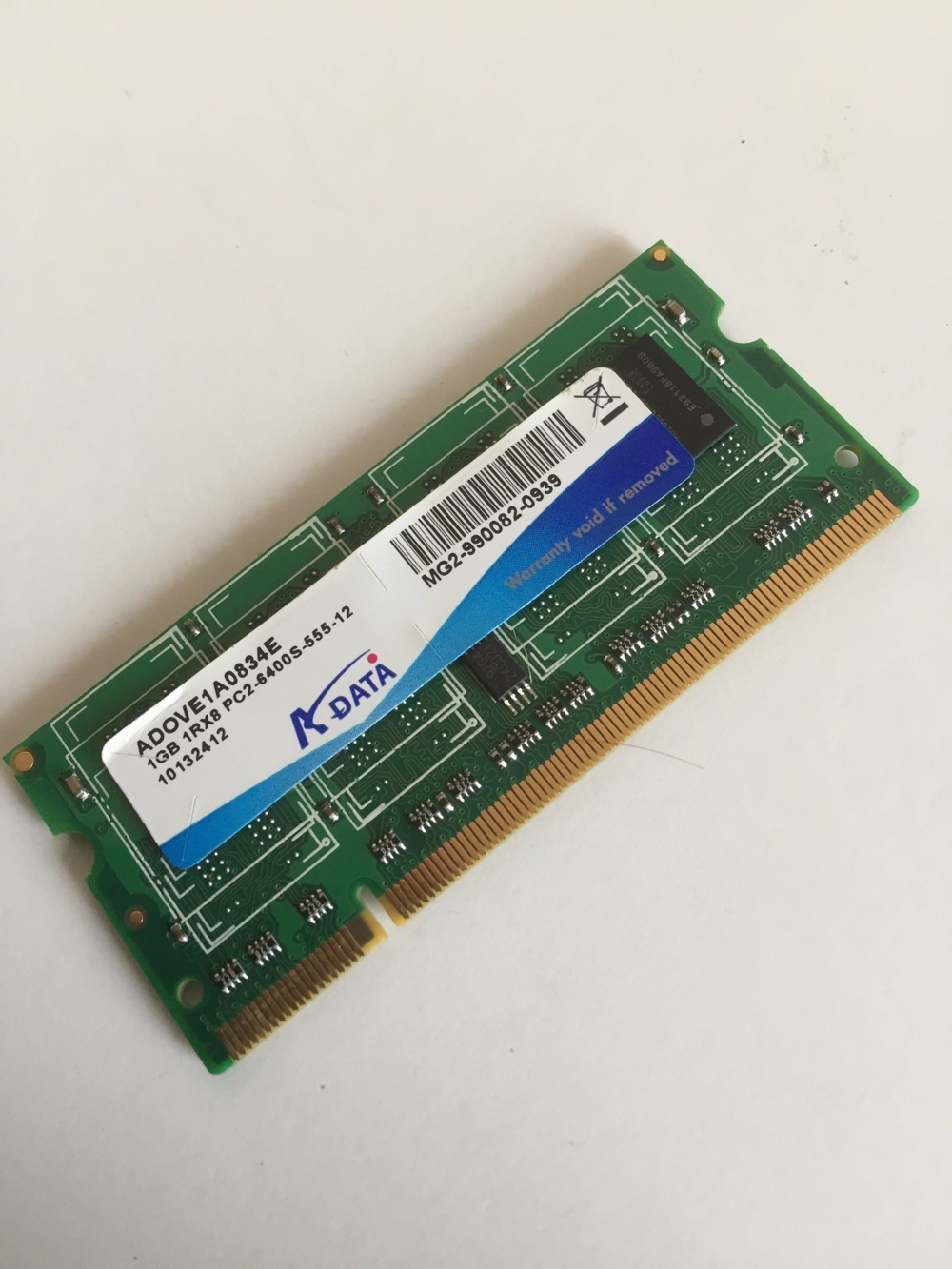 ADATA ADOVE1A0834E, 1 GB DDR2-RAM, Laptop-Speicher