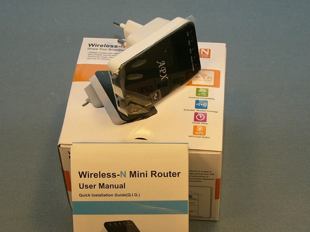 Wireless-N Mini Router fabrikneu ovp mit Beschreibung