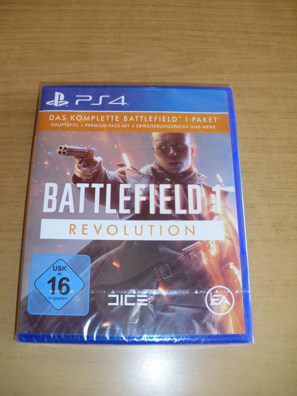 PS4-Spiel: Battlefield 1 - Revolution Edition (Sony PlayStation 4, 2017, DVD)