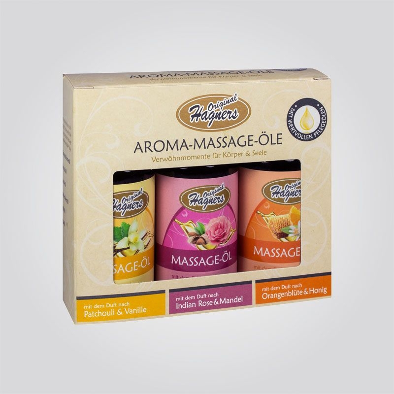 Original Hagners Aroma - Massage - Öle Pflege - Set Neu