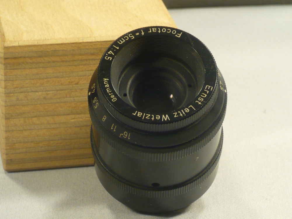 Leica Focotar 4,5/50 Vergrößerungsobjektiv neuwertig