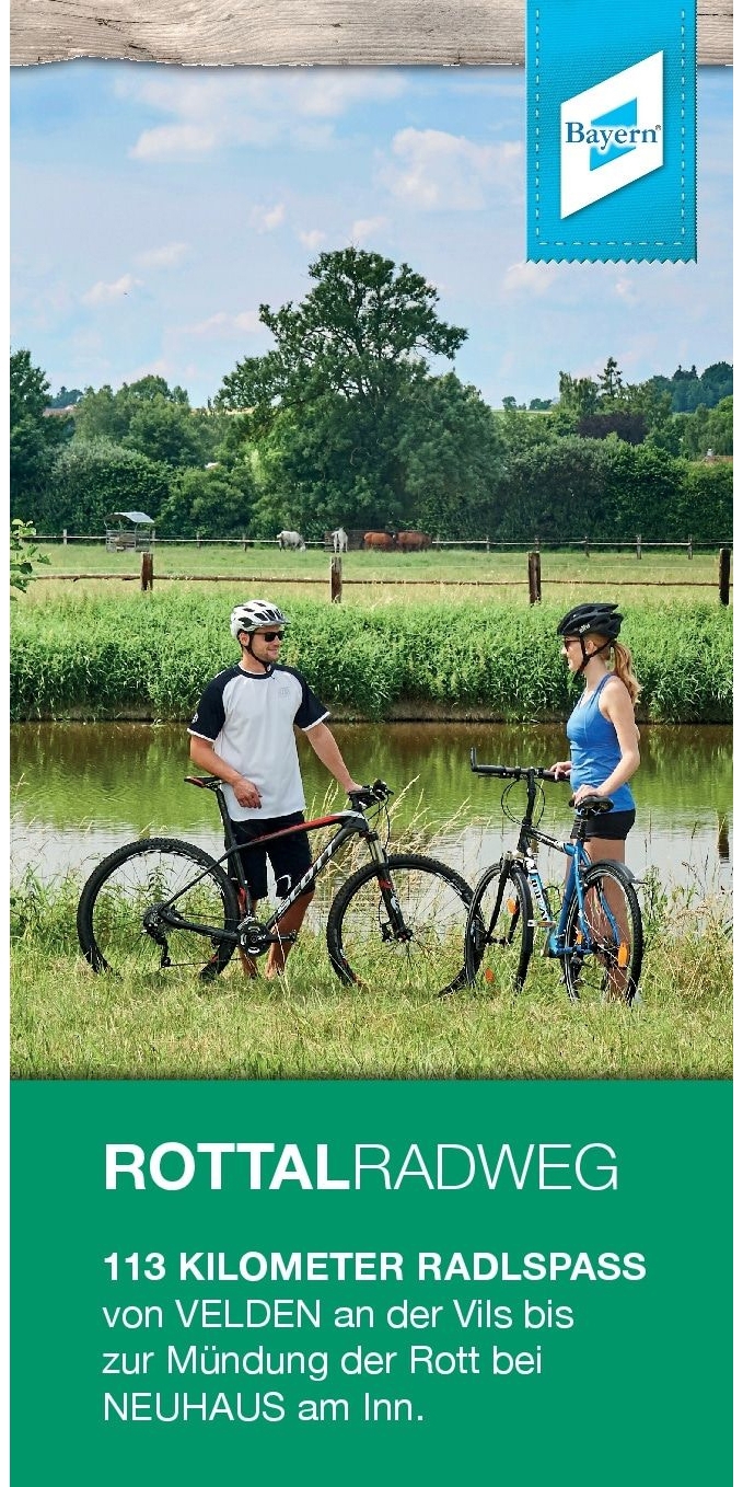 Bayern, Rottal-Radwegkarte zu verschenken
