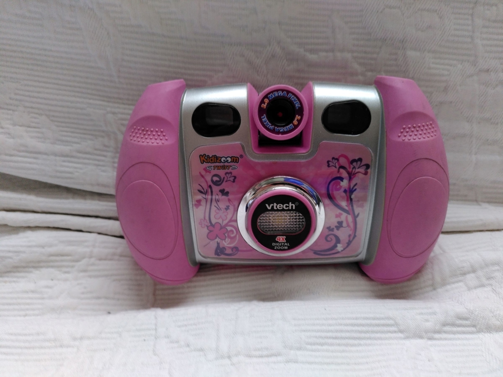 vtech Kidizoom Twist Kamera in rosa - voll funktionsfähig - inkl. Tasche