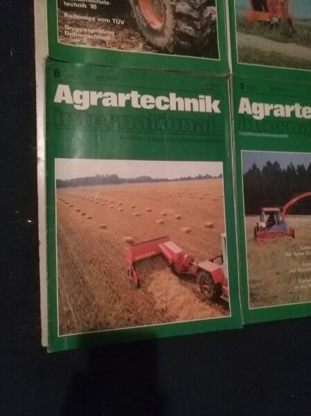 Agrar Technik Hefte 80 er Jahre