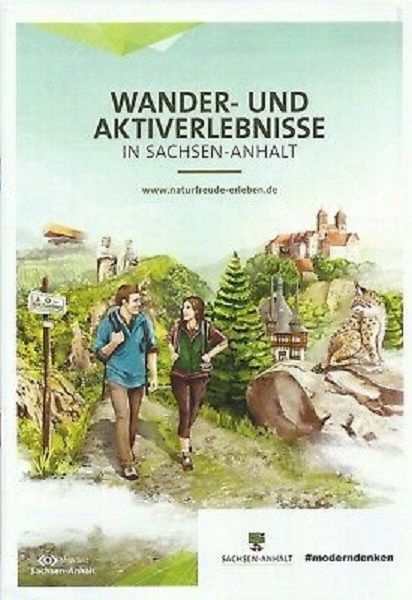Sachsen Anhalt, Wanderheft zu verschenken