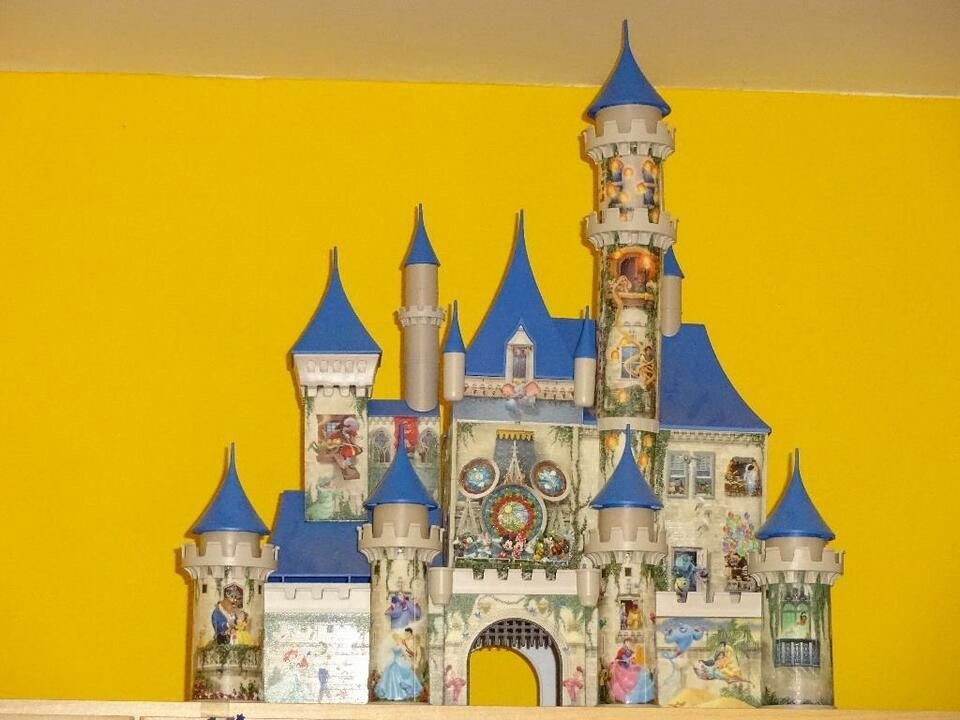 3D Puzzle-Bauwerke 216 Teile Disney Schloss von Ravensburger