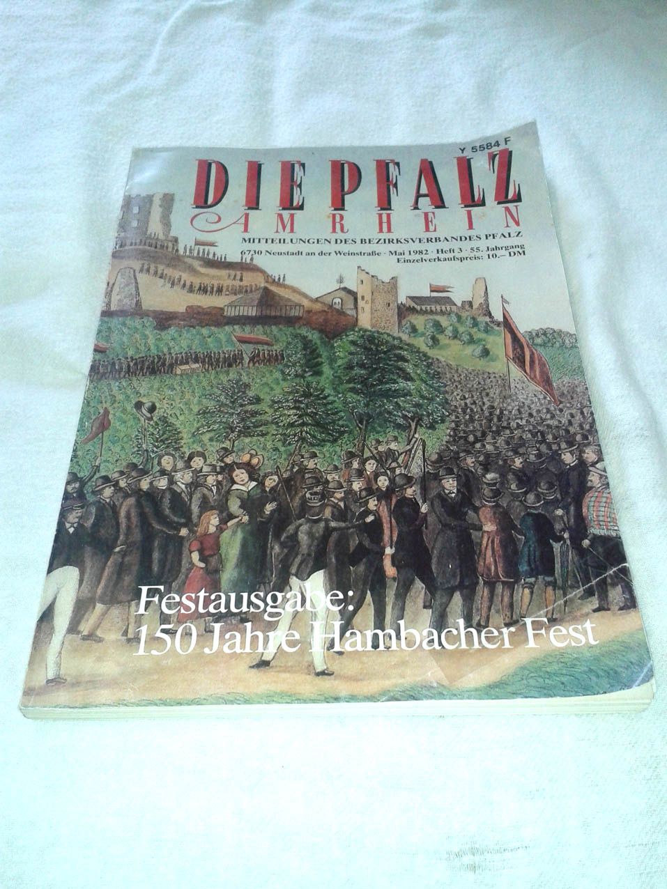 Konvolut - Die Pfalz am Rhein - Hambacher Schloss / Fest - Sonderbriefmarken