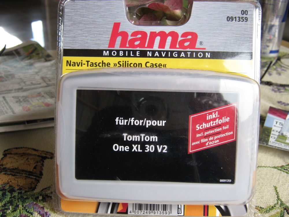 Hama Navi Tasche Silikon Schutz-Hülle Bag für TomTom One XL 30 V2