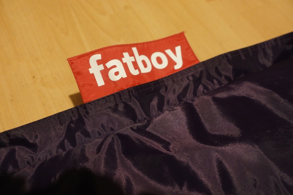 original fatboy Sitzsack 140 x 180, bequemes sitzen oder liegen