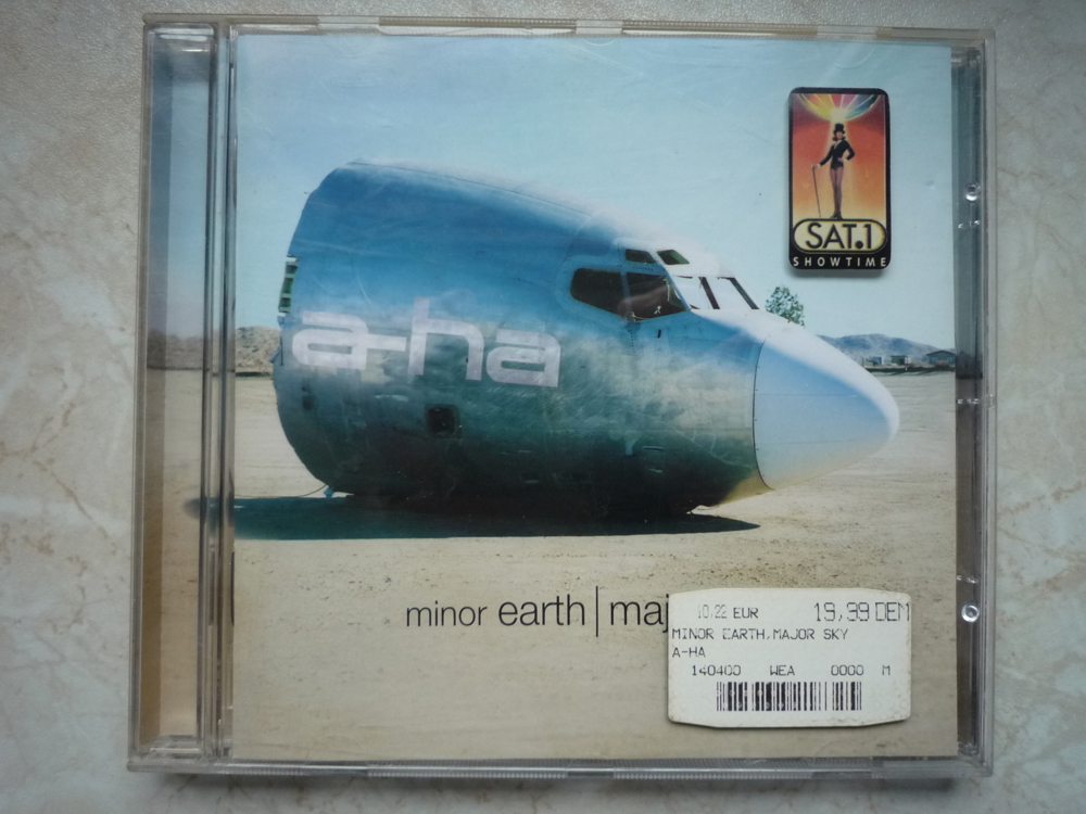 CD a-ha Minor Earth, Major Sky