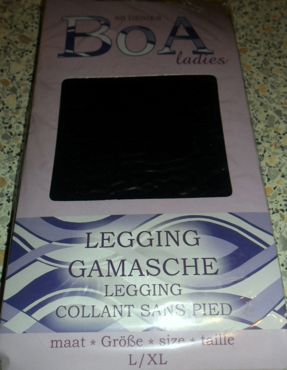 *Boa Ladies Legging - Gamasche GR: L/XL*Neu*60 Den