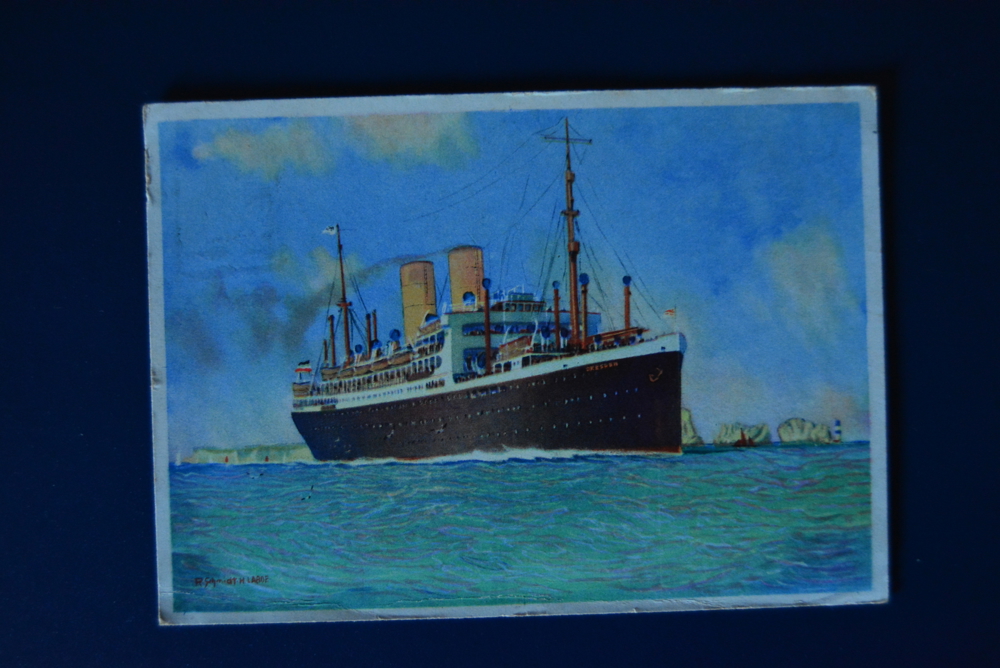 Seepostkarte von 1933
