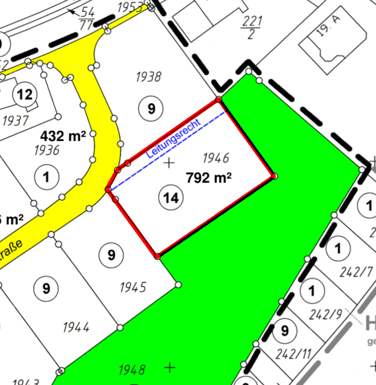 792m  Grundstück mit Baugenehmigung in Wallmenroth bei Betzdorf