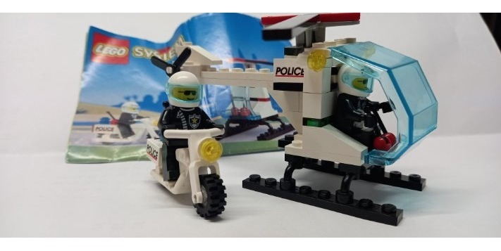 Lego SYSTEM 6664 City Polizei mit Bauanleitung