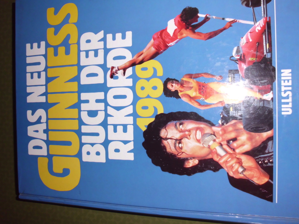 Guinnessbuch der Rekorde 1989