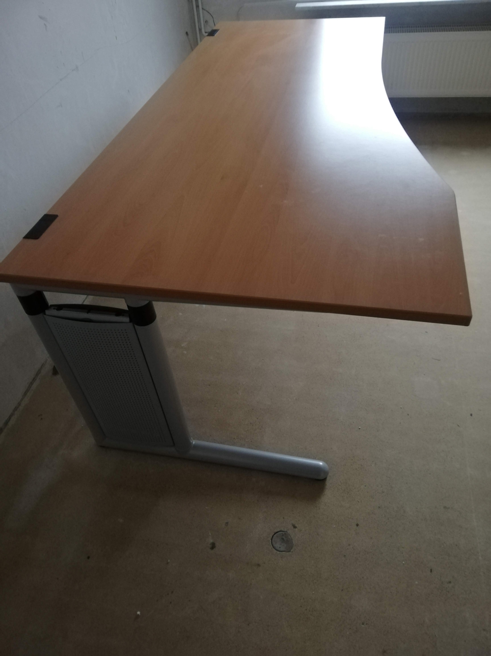 Schreibtisch Buche (Werndl/Steelcase)
