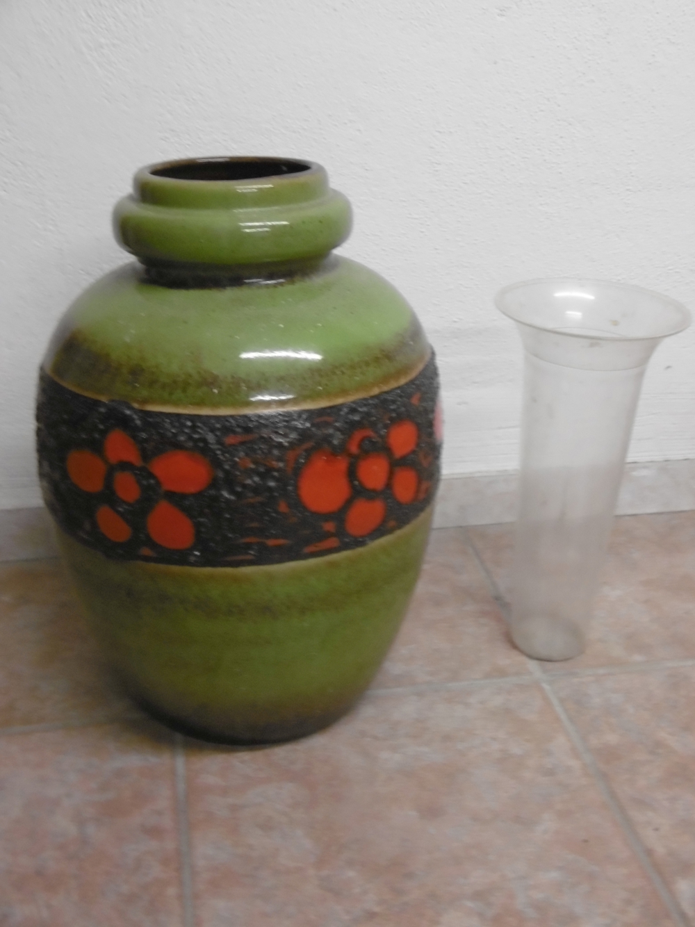 Blumenvase - Keramikvase - Steingut