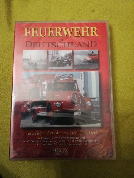  DVD Feuerwehr in Deutschland Neu
