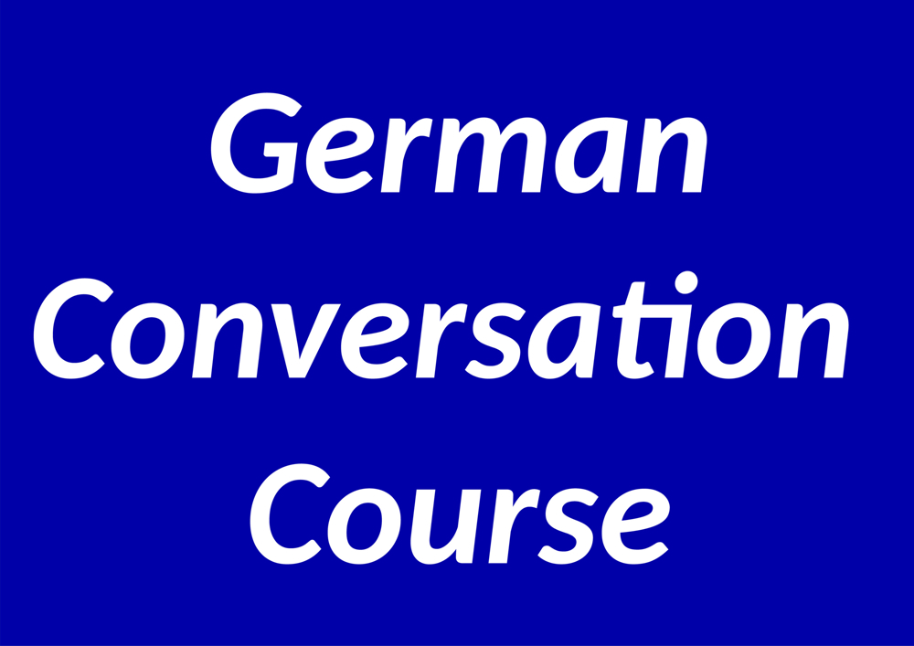 Sprachkurs Deutsch, German conversation course