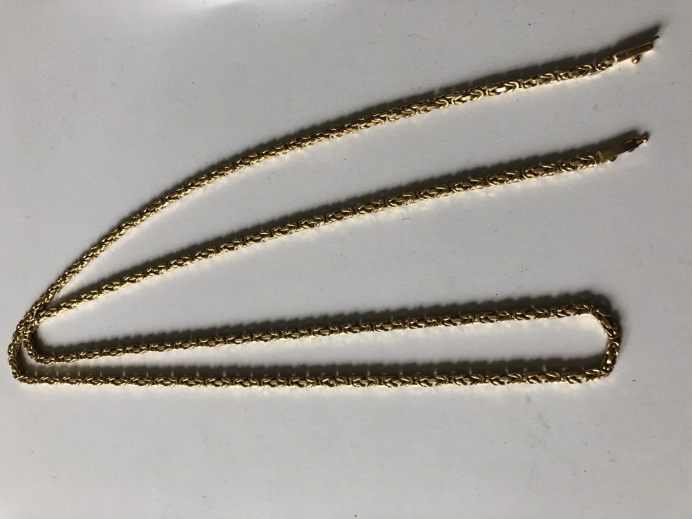 königskette Gold 333 Gold Kette Länge 80 cm Gewicht