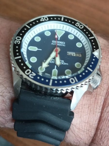 Seiko Diver 6309A Taucheruhr Automatik Armbanduhr Herren Uhr HAU DayDate