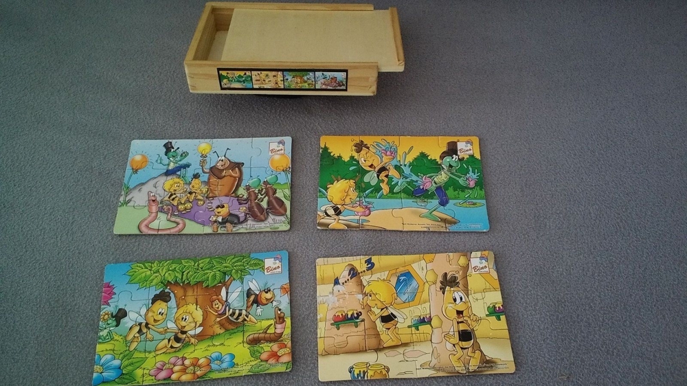 Holz Puzzle-Set Biene Maja