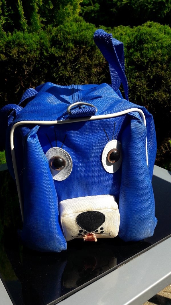 Neuwertige süße Kindertasche (Hund); Kindergartentasche, Sporttasche