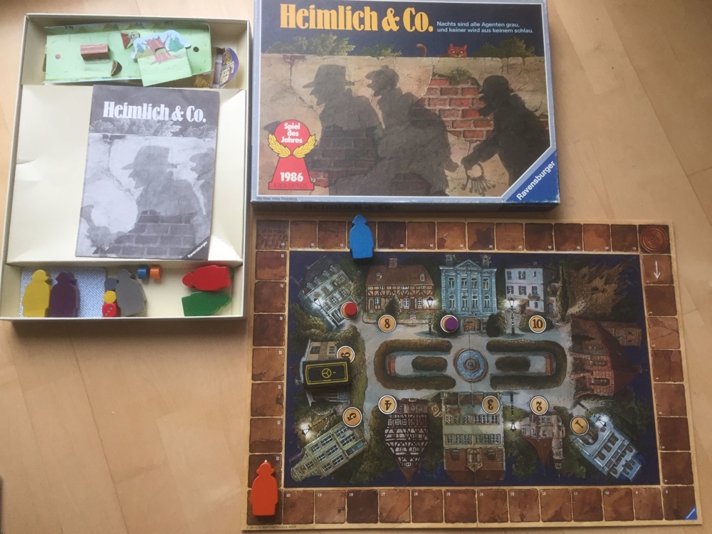Heimlich & Co. Detektivspiel - Spiel des Jahres 1986