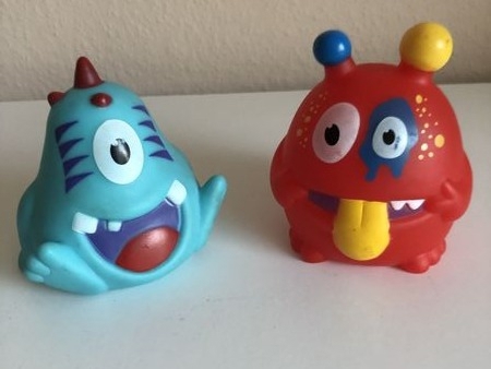 Bade- und Spieltiere - Kleine Monster