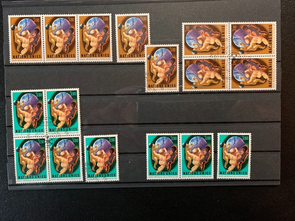 Briefmarken UNO Genf