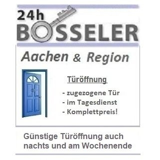 Türöffnung zum günstigen Festpreis von Bosseler Schlüsseldienst Aachen