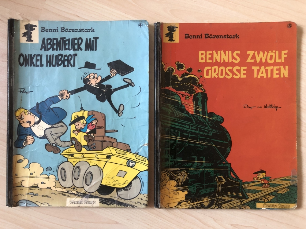 Benni Bärenstark - Carlsen Alben
