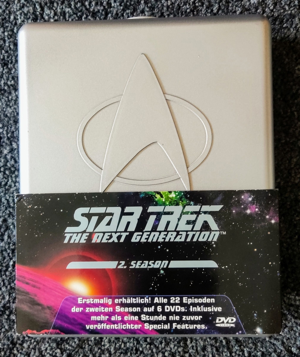 Star Trek The Next Generation TNG 6 DVDs 2. Staffel