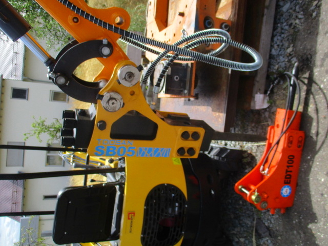 Abbruchhammer, Hydraulikhammer, hydraulischer Hammer für Minibagger