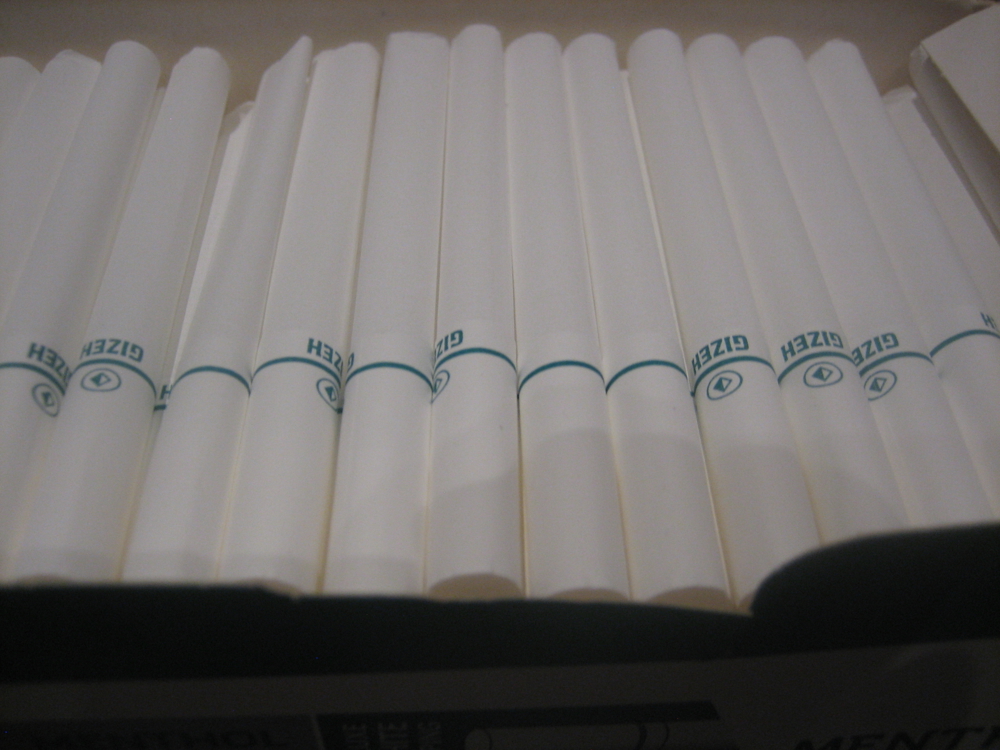 Gizeh Menthol Zigarettenhüllen, ca. 400 - 500 Stück, NEU