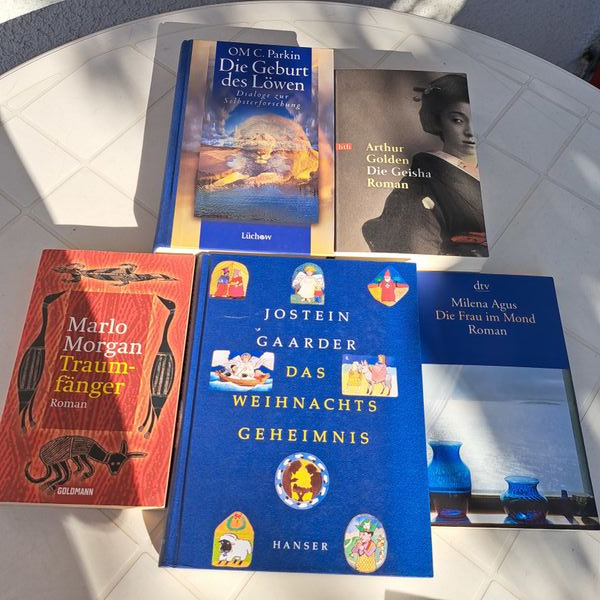 Romane, Philosopie- u. Reiki- Bücher
